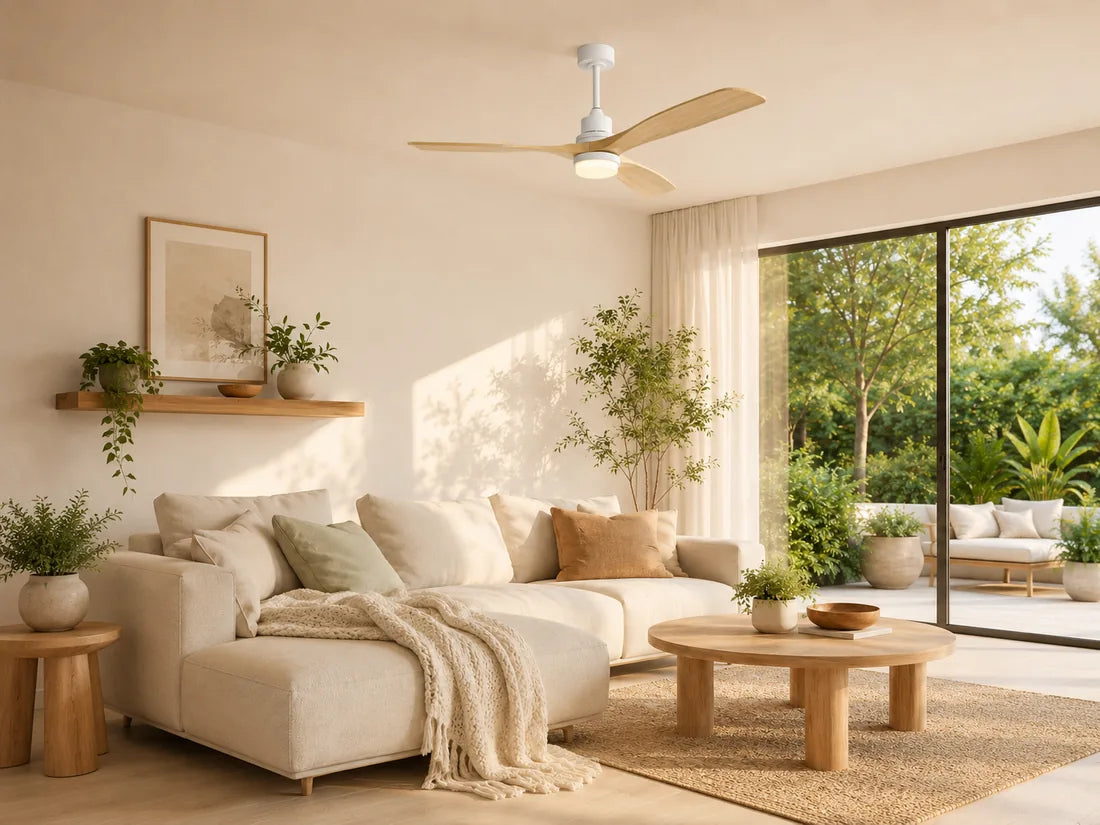 Bedroom ceiling fans with lights that stay quiet